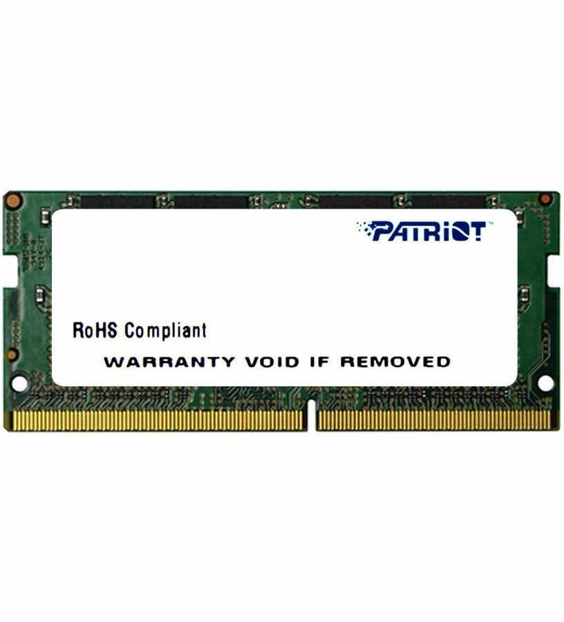 Модуль памяти PATRIOT Signature DDR4 - 16Гб 2666, SO-DIMM, Ret - фото №9