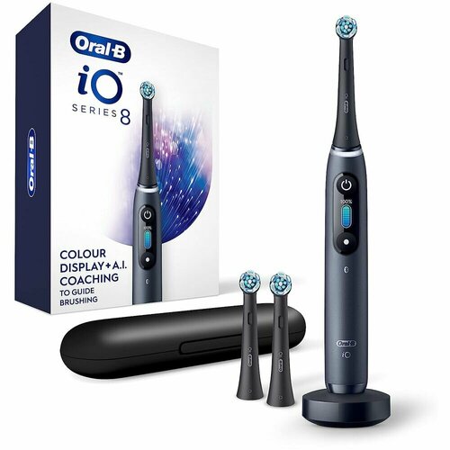 Зубная щетка Oral-B iO Series 8, чёрный