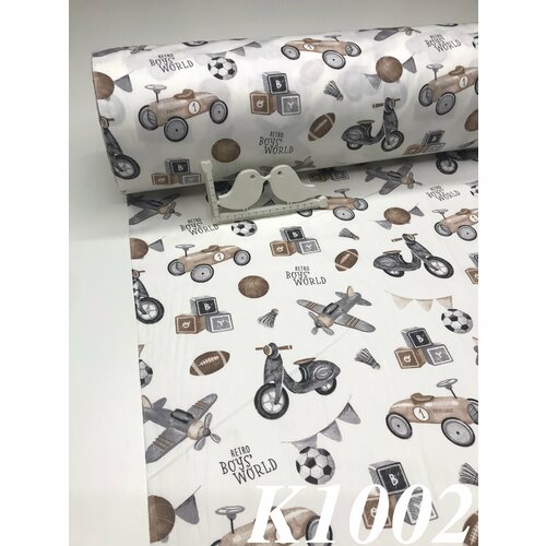 Ткань для постельного белья /Рукоделия / Ширина 160 см /Сатин / Хлопок 100% /На отрез от 1 м