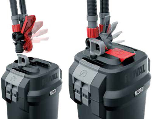 Hagen Внешний фильтр Fluval 107 550 л/час - фото №4