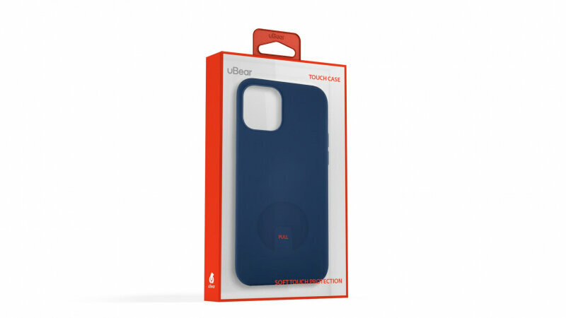 Чехол (клип-кейс) UBEAR Touch Case, для Apple iPhone 12 mini, красный [cs61rr54th-i20] - фото №5
