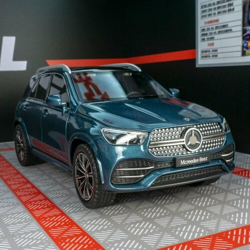 Машинка металлическая Mercedes-Benz GLE V167 1:24, Коллекционная модель для взрослых, Игрушечный автомобиль с звуковыми и световыми эффектами для детей