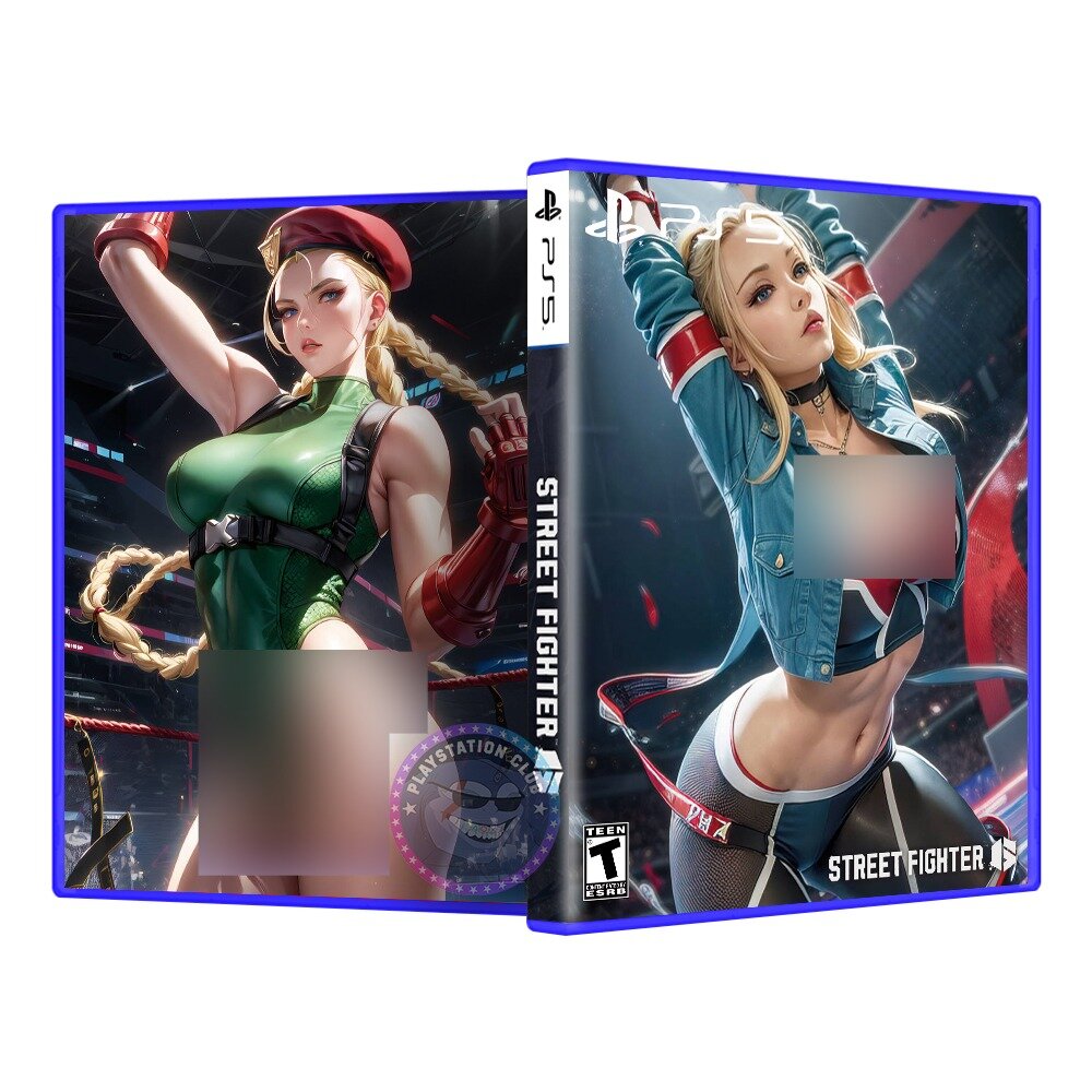 Эксклюзивная обложка PS5 для Street Fighter 6 №6