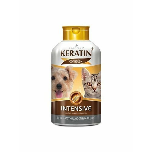 Шампунь Keratin Complex Intensive для жесткошерстных пород, 400 мл