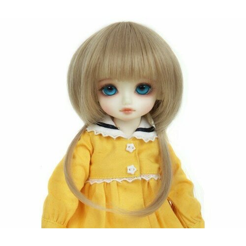 Парик Luts CDW-05 For Honey Delf (Оригинальный парик кремовый размер 15-18 см для кукол Латс)