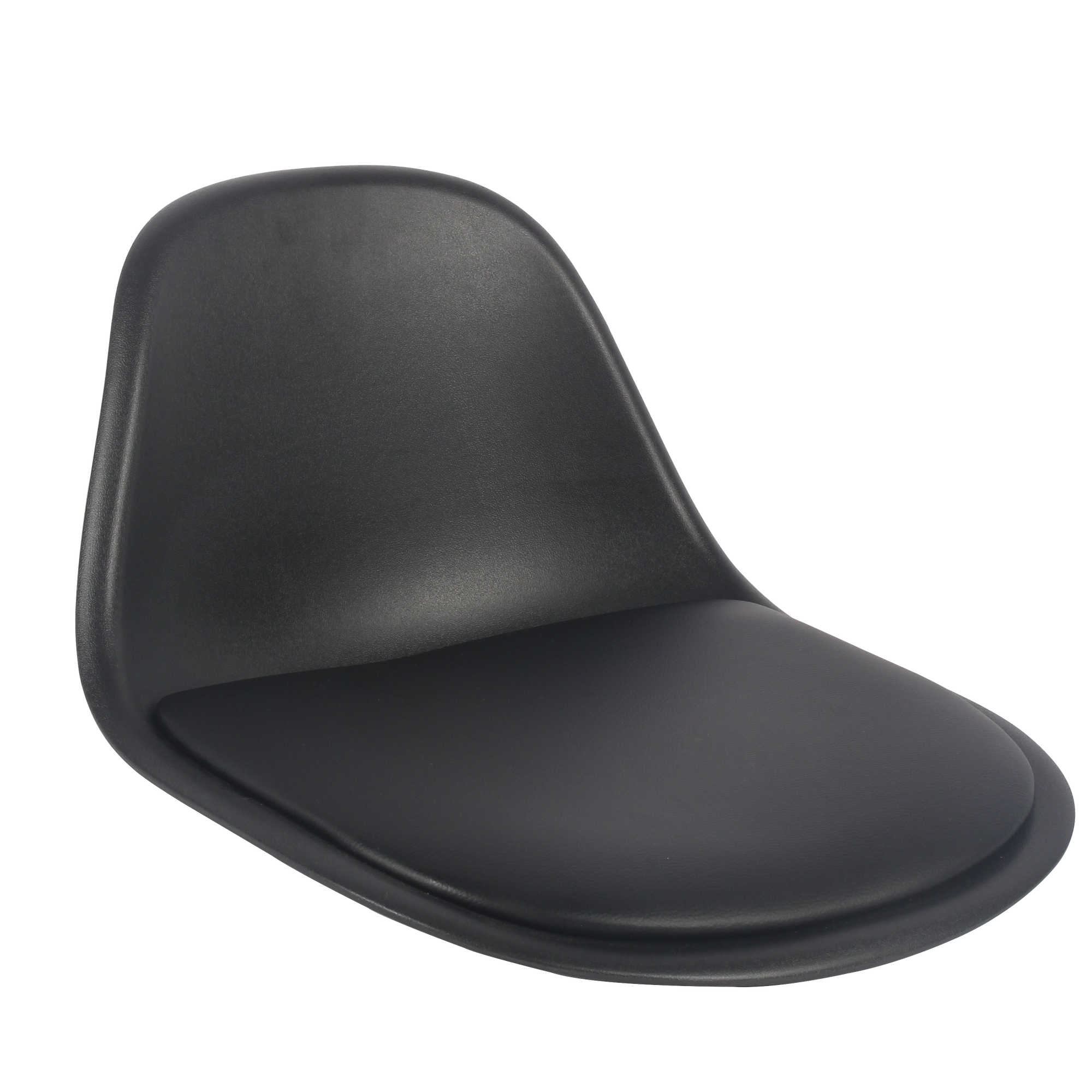 Сиденье для барного стула со спинкой Delinia Орлеан 43.5x26 см цвет чёрный