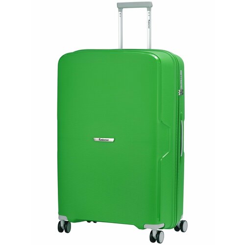 Чемодан Robinzon Santorini Plus 2.0, 103 л, размер L, зеленый чемодан robinzon 103 л размер l желтый зеленый