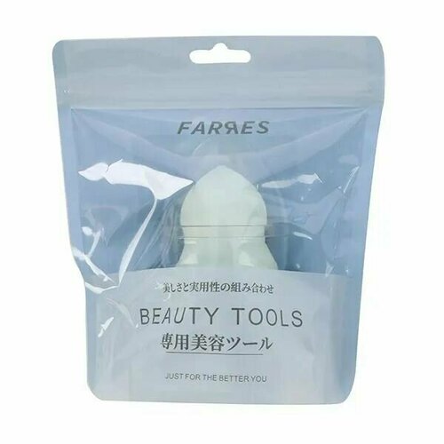 Farres cosmetics Спонж для макияжа с подставкой FP038 женская высококачественная дышащая милая косметическая губка для макияжа в виде яйца