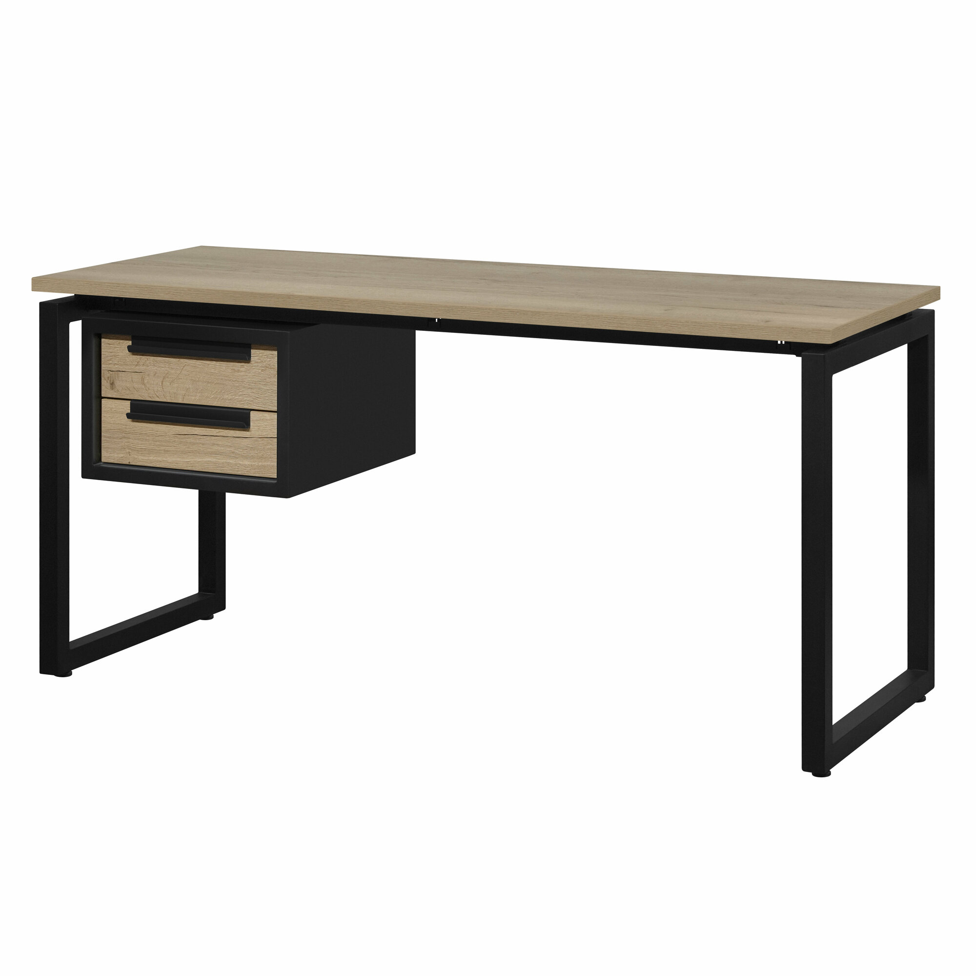 фото 4 YOU Стол 150х60х75 см с двумя ящиками офисный, письменный, в стиле лофт, металлический