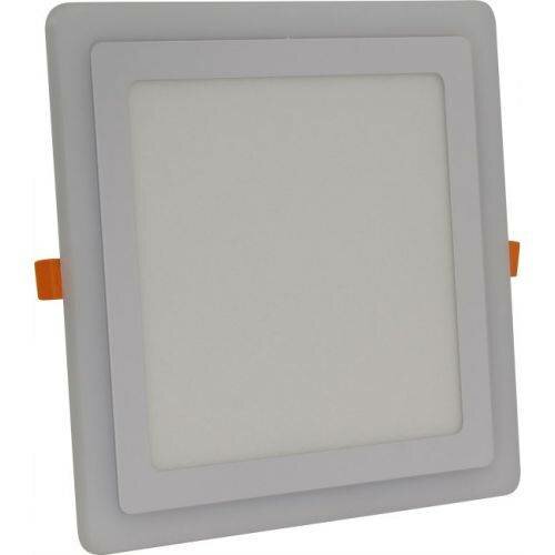 светильник светодиодный smartbuy 18вт 220в 2к 1440лм 245мм ip20 sblsq-dlb-18-3k-b - фото №5