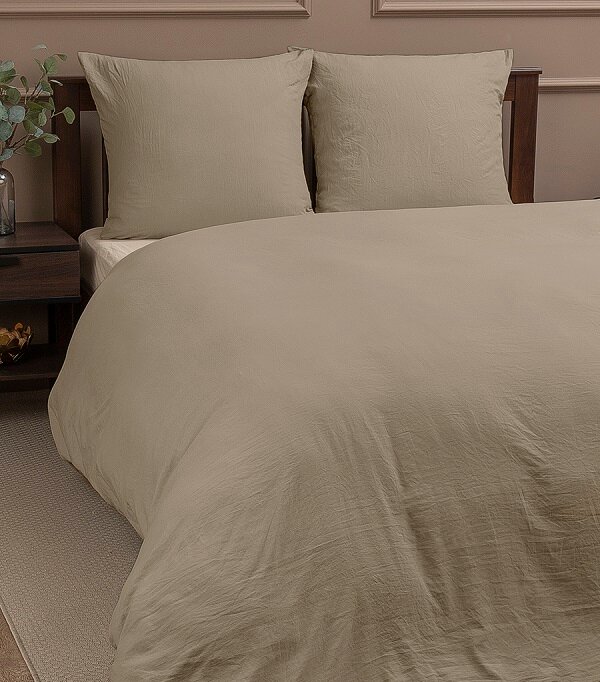 Комплект постельного белья Amore Mio BZ QR Оникс 2-спальный Mg наволочки 70x70 2 шт