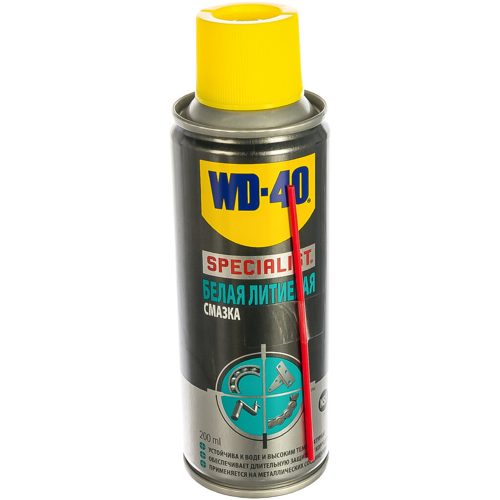 WD-40 Specialist Белая литиевая смазка 200 мл