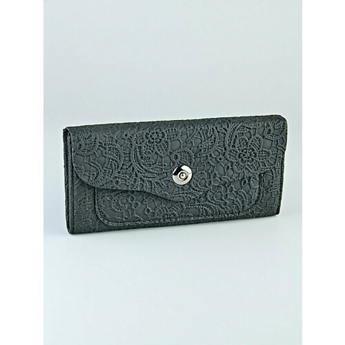 фото Кошелек , фактура перфорированная, черный morios