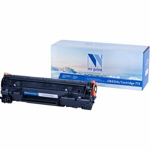 Тонер-картридж NV Print CB435A/Canon 712 для LaserJet P1005/P1006/i-SENSYS LBP3010/3010B/3100 (2000k)