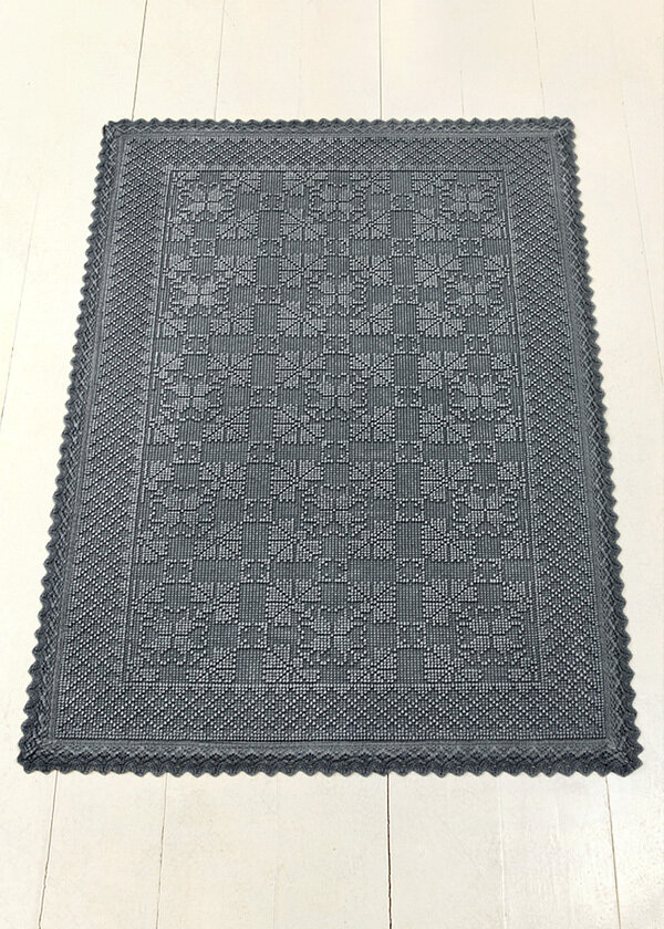 фото Коврик для ванной 70х100 Luxberry Vintage 1 серый