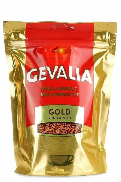 Кофе растворимый Gevalia Gold 200 гр. из Финляндии
