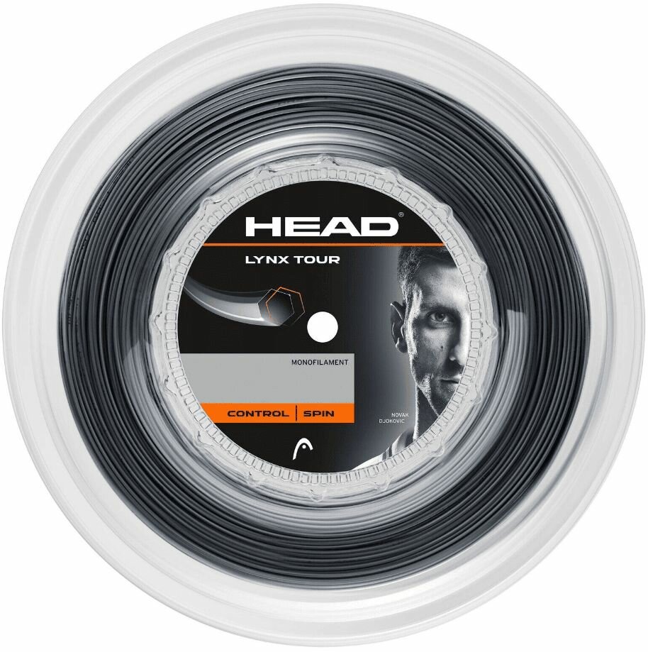 Теннисная струна Head Lynx Tour BK - 1.25 Reel (200 м), арт. 281799