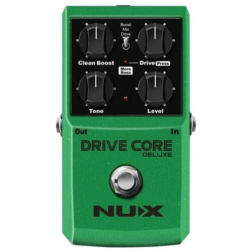 NUX DRIVE CORE DELUXE Педаль эффектов nux cherub drive core deluxe педаль эффектов