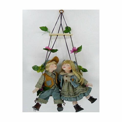 Polly Dolls YF-14195-196-G Куклы фарфоровые шура и нюра polly dolls 5479₽