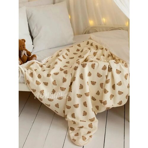 Муслиновый плед для новорожденных