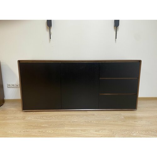Офисный комод (греденция) 180см из натурального шпона ореха