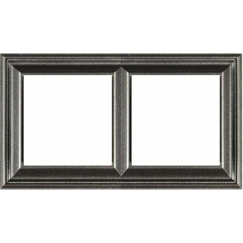 Рамка 2 поста антрацит ECO profi DECO (шт)