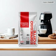 Кофе в зернах Piazza del Caffe Espresso Forte промышленная упаковка, 1 кг