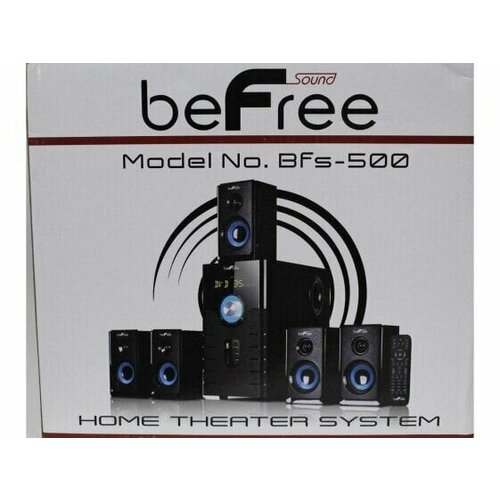 Цифровые плееры beFree Sound 51 Channel Surround Sound Bluetooth Speaker System- Blue 3110200₽