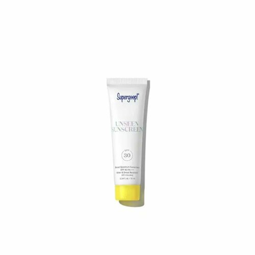 Supergoop Невидимый солнцезащитный крем для лица с SPF 30 Unseen Sunscreen SPF 30 travel size 10 мл 2390₽
