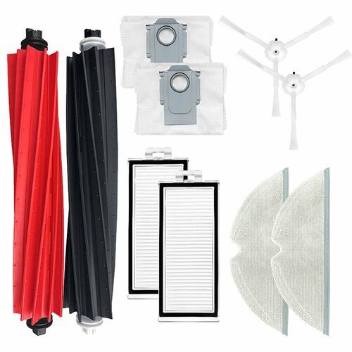 Комплект фильтров мешков тряпок и щеток для робота пылесоса Roborock Q8 Max Q8 Max Plus 1880₽