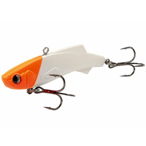 Воблер тонущий вертикальный Lucky John Pro Series SOFT VIB 78/007 (LJSVIB78-007) белый