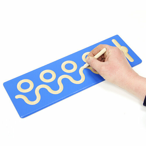 Монтессори Тренажер для письма Волна 1649₽