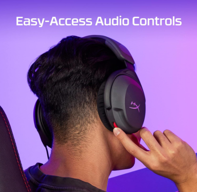 Гарнитура HyperX 683L9AA 20 Гц - 20 кГц, черный - фото №6