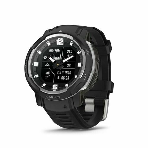 Умные часы Garmin Instinct crossover black Android iOS Galileo GPS глонасc 48719₽