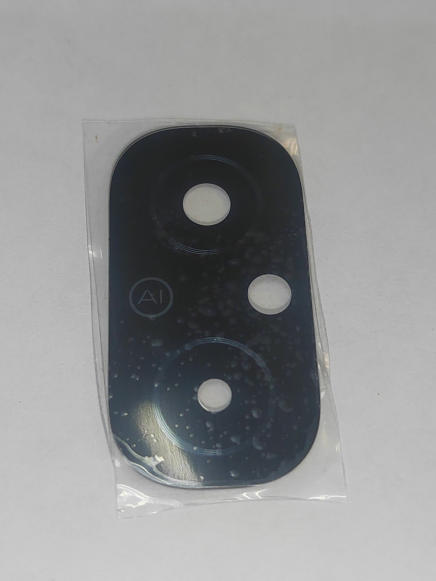 Стекло камеры для xiaomi redmi 12c черное