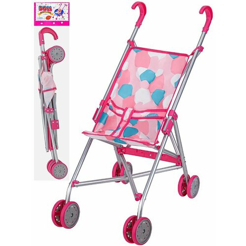 Коляска для кукол 52х26х55см складывается в пакете арт9302-4D 9302-4D 1134₽