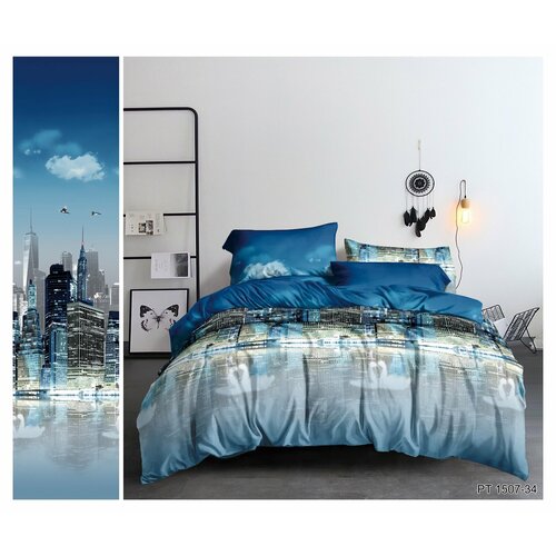 Постельное белье 2 спальное с евро простыней