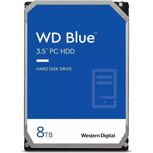 Жесткий диск WD SATA-III 8TB WD80EAAZ Desktop Blue 5640rpm 128Mb 35 19990₽