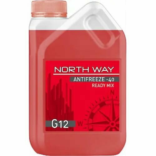 NORTH WAY антифриз красный 1кг