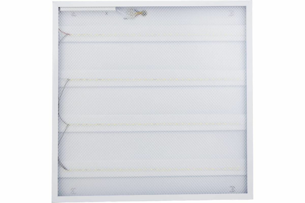 Светодиодный светильник IEK ДВО 6560-P 36Вт 6500К 595х595х20 призма LDVO2-6560-36-6500-U-K01