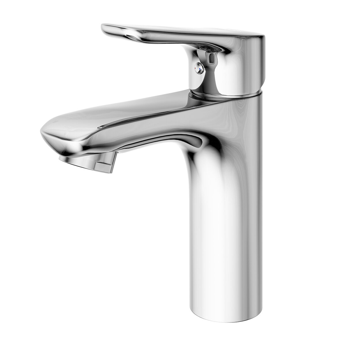 Смеситель Lemark Selena LM0806C для раковины, монолитный, латунь, хром