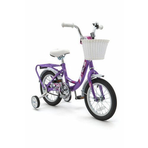 Велосипед детский 14 Stels Flyte Z011 Сиреневый для девочки от 3 до 5 лет на рост 90-110см 7548₽