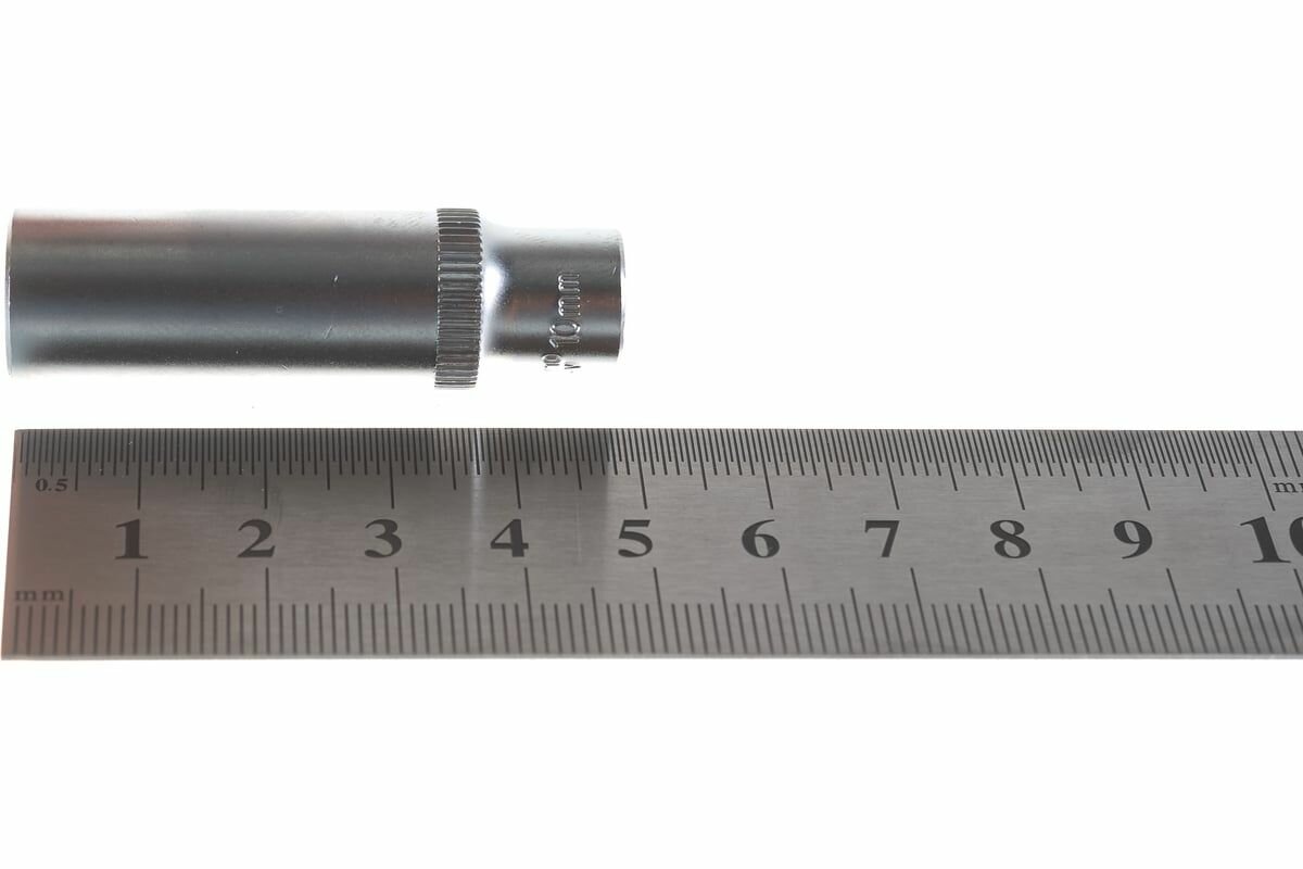 головка торцевая THORVIK 1/4" 10мм удлиненная - фото №4