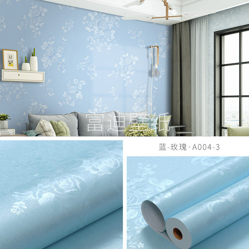 фото Обои самоклеящиеся, ПВХ, льняной узор, 10м x 0,45м