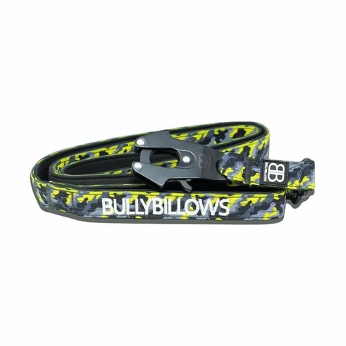 Поводок Swivel Combat BullyBillows (защитный желтый / 140 см)