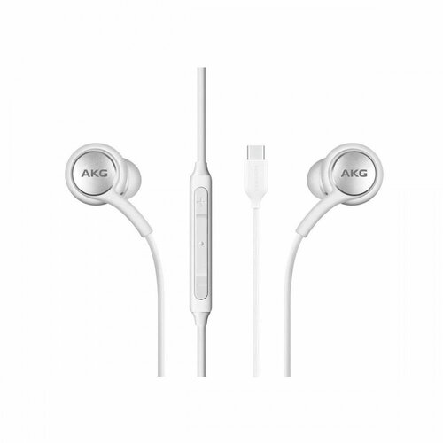Наушники с Type-C разьемом для смартфонов Samsung AKG белые 1000₽