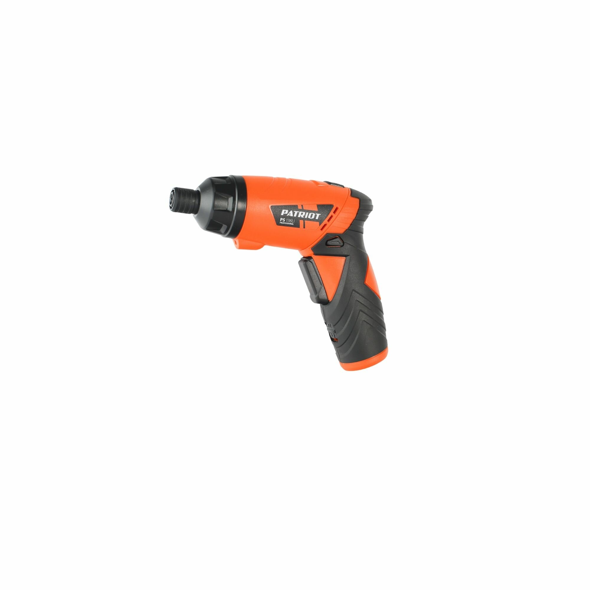Отвертка аккумуляторная PATRIOT PS 136Li 180201303 Li-Ion 3.6В 1.5Ач кейс