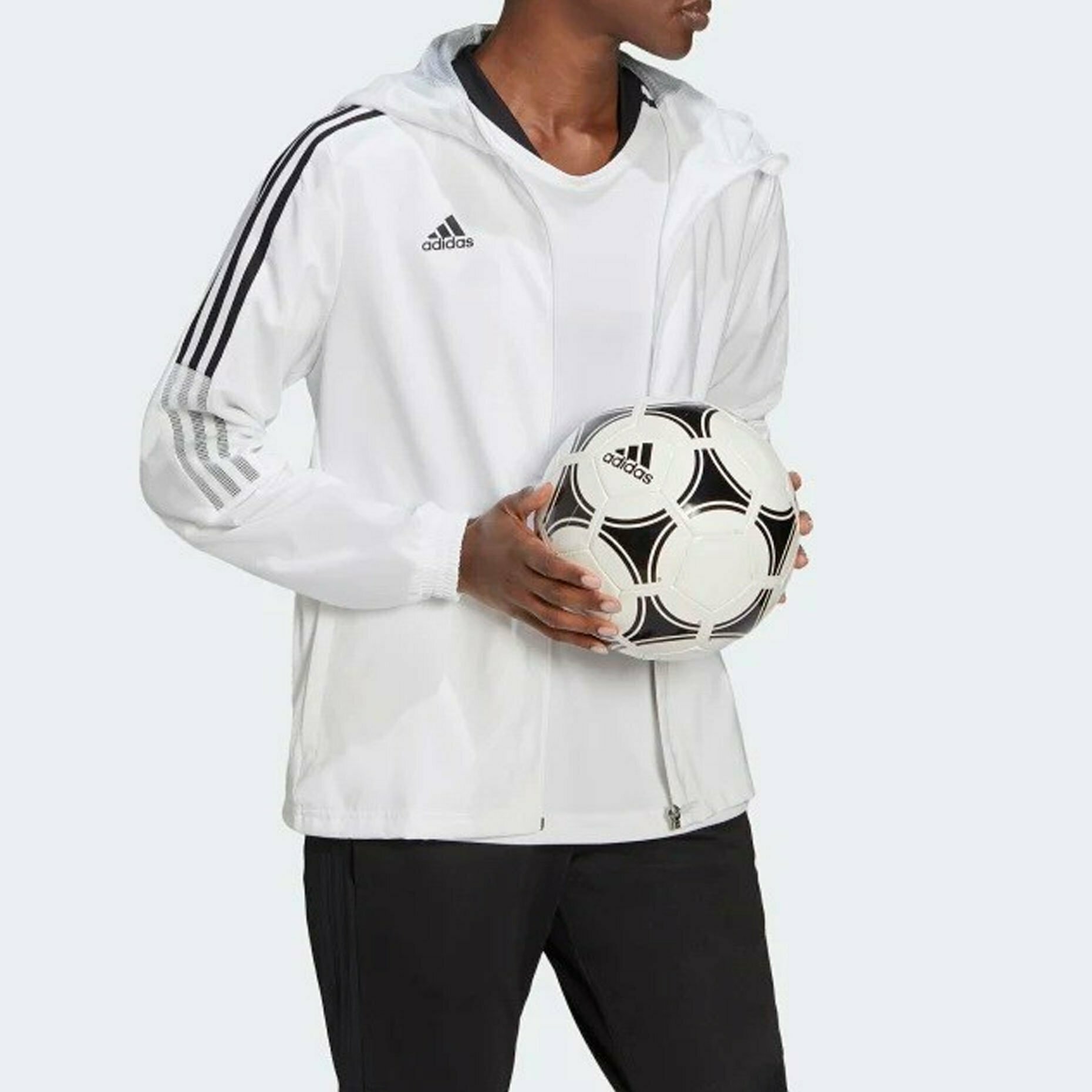 Олимпийка adidas, размер 40-42, , белый