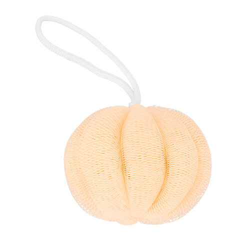 Мочалка-шар для тела DECO. синтетическая (pumpkin)