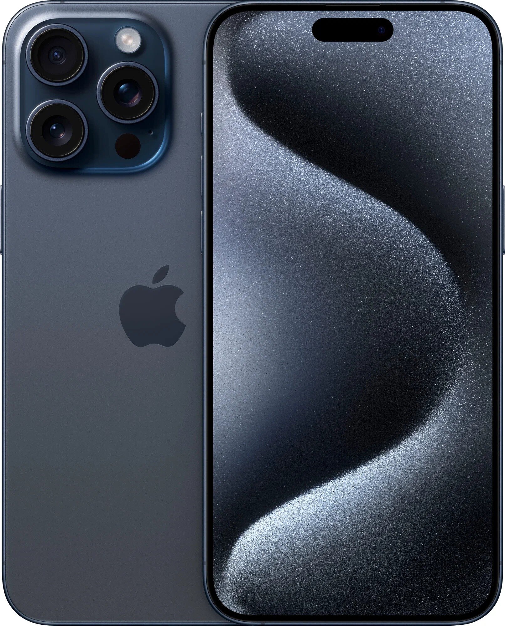 Смартфон Apple iPhone 15 Pro Max 1 ТВ ГБ, nano SIM + eSIM, Blue Titanium, синий титан